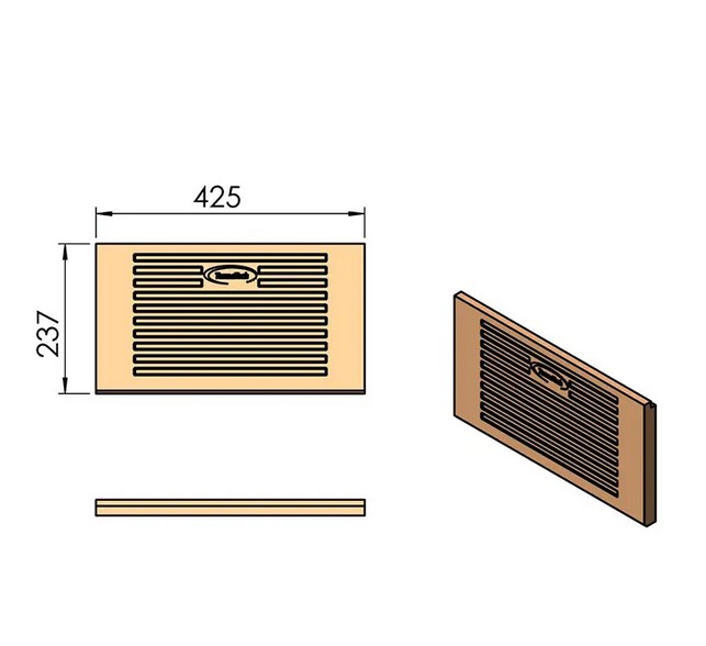 Rückwand-Vermiculite TermaTech TT60 Rückwand-Vermiculite TermaTech TT60