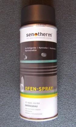 Ofen-Spray Gussgrau